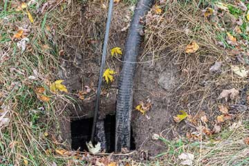 Septic pumping and septic cleaning services.